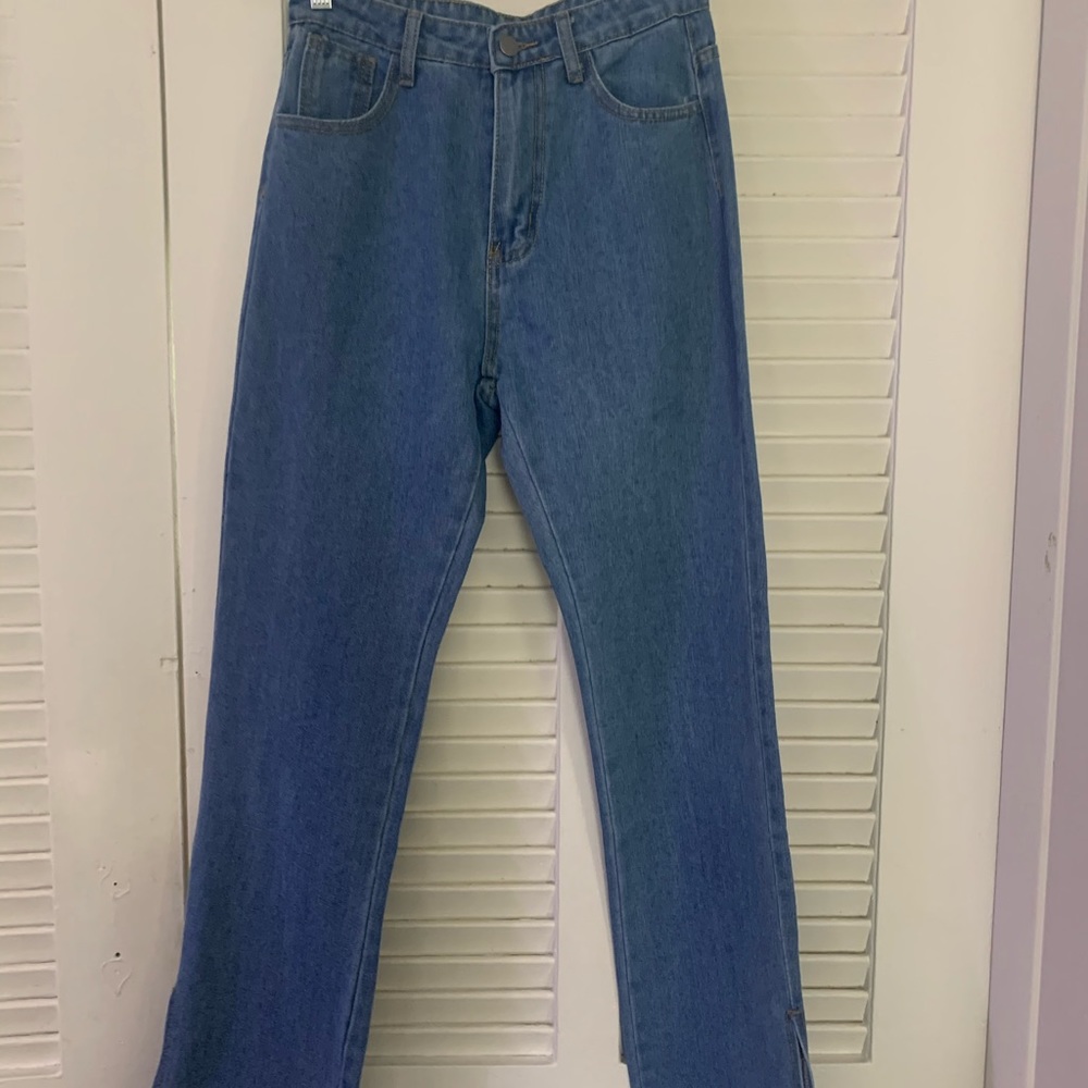 Thrifted mom jeans